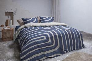 Vtwonen dekbedovertrek Tribe Indigo 200x200/220