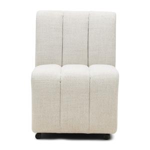 Rivièra Maison Eetkamerstoel Dazzle Rich Tweed - Antique White