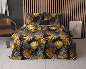 RoyalTextile - Brigette Dekbedovertrek Katoen - Goud - 140 x 220