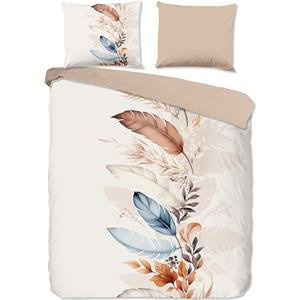 Good Morning Feather Bliss Dekbedovertrek Beige-1-persoons (140 x 200/220 cm)