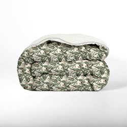 Zydante Easy Dekbed Easy Floral Green - 140x200 cm (Eenpersoons) -  - 300 gram - 