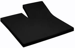 Sgaap Jersey split hoeslaken topper - zwart