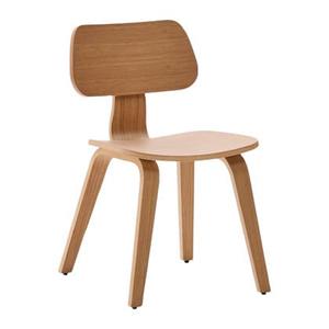 Kave Home Eetkamerstoel Gena Rubberhout