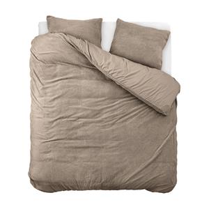 RoyalTextile - Teddy Katoen Dekbedovertrek - Taupe - 240 x 220