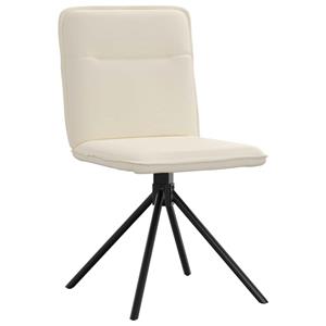vidaXL Eetkamerstoelen 4 st linnen