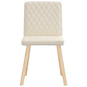 vidaXL Eetkamerstoelen 2 st linnen