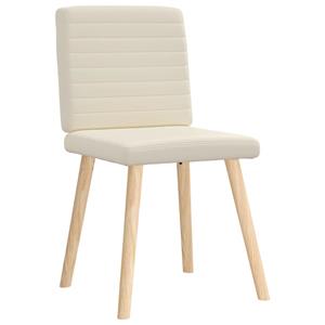 vidaXL Eetkamerstoelen 2 st linnen