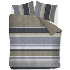 Beddinghouse Dekbedovertrek Jorren Blauw Grijs 140x200/220 cm