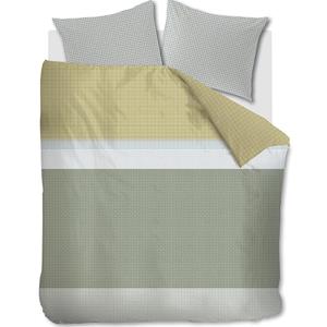 Beddinghouse Dekbedovertrek Bernou Groen 200x200/220 cm