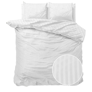 Zensation Dekbedovertrek  Dallas White-200 x 200/220 cm