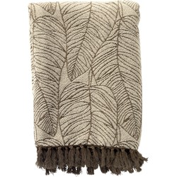 Sierkussen.nl Dutch Decor Milad plaid 140x180 cm - Military Olive