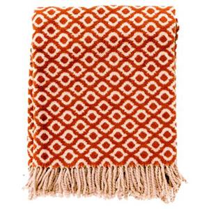 Hoii ISABELLA | Plaid | 150x200 cm Potters Clay | Oranje | Uni | 