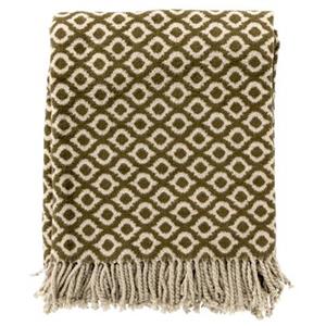 Hoii ISABELLA | Plaid | 150x200 cm Military Olive | Groen | Uni | 