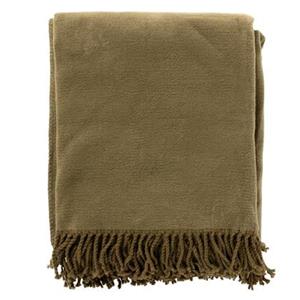 Hoii ANNABELLA | Plaid | 150x200 cm Military Olive | Groen | Uni | 