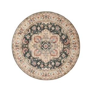 Heritaged Rond Vintage buitenkleed - Valenca Fino groen|rood - 115 cm