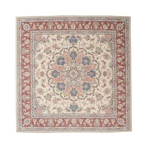 Heritaged Buitenkleed vierkant Vintage - Valenca Nova crème|rood -