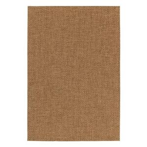 Sweeek  Jute-effect tapijt voor binnen en buiten in caramelkleur