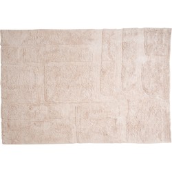Veer Carpets  Wasbaar Vloerkleed Bibi - Beige 140 x 200 cm