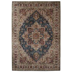 Heritaged Vintage buitenkleed - Valenca Brio beige|blauw - 160x230 cm