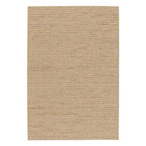Sweeek  Licht jute-effect tapijt voor binnen en buiten