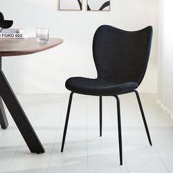 Dimehouse Eetkamerstoel Sia bouclé | 