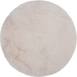 Veer Carpets  Vloerkleed Velluto Beige - Rond ø160 cm
