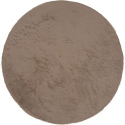Veer Carpets  Vloerkleed Velluto Choco - Rond ø160 cm