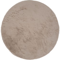 Veer Carpets  Vloerkleed Velluto Toffee - Rond ø160 cm