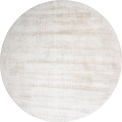 Veer Carpets  Vloerkleed Cos - Viscose Beige Rond ø150 cm
