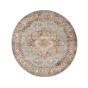 Heritaged Rond Vintage buitenkleed - Valenca Fino lichtblauw - 200 cm