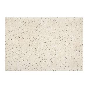 Interieur05 Berber Hoogpolig Vloerkleed Dip Wit|Zwart