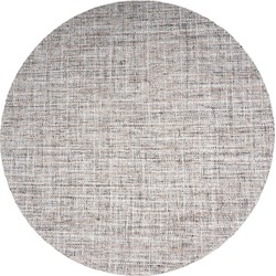 Veer Carpets  Vloerkleed Cross Grey|Beige - Rond ø160 cm