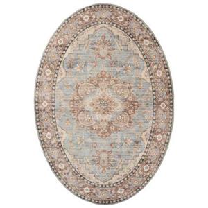 Heritaged Buitenkleed ovaal Vintage - Valenca Fino lichtblauw -