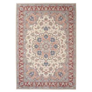 Heritaged Vintage buitenkleed - Valenca Nova crème|rood - 230x330 cm