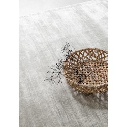 Must Living Carpet La Belle round small,Ø150 cm, light grey, 100% v...