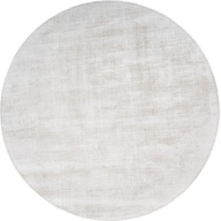 Veer Carpets  Vloerkleed Cos - Viscose Ivory Rond ø200 cm