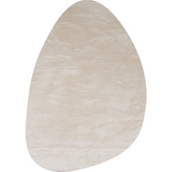 Veer Carpets  Vloerkleed Morbido Beige 2212 - Kiezelvormig 160 x 230