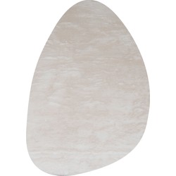 Veer Carpets  Vloerkleed Morbido Ivory 2810 - Kiezelvormig 160 x 230