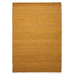 Nordic Weavers Wollen vloerkleed Lett - okergeel - 300x400 cm