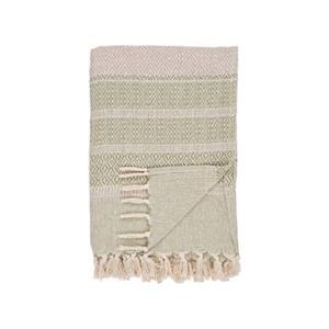 Artichok Melissa plaid groen/beige - 180 x 130 cm