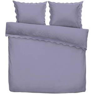 Leen Bakker Dekbedovertrek Florine - lila - 200x200/220 cm