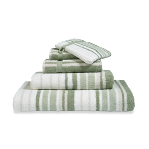 Vandyck Ontario Handdoek 55x100 smoke green