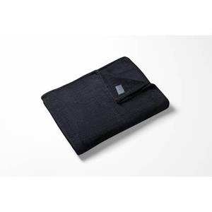 Linnick Flanel Fleece Deken Croco - zwart - 140x200cm