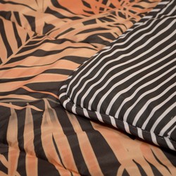 Zydante Easy - zonder overtrek Dekbed Easy Orange Leafs - 240x200 cm (Lits-Jumeaux) -  - 300 GSM - 