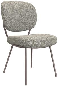Eetkamerstoel Singapore - Truffel grijs - Boucle