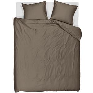Beddinghouse Dekbedovertrek Change Taupe 140x200/220 cm