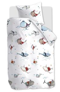 Beddinghouse x Hanneke de Jager Dekbedovertrek Whaletastic 