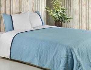 Dommelin Dekbedovertrek Bari Percal 200TC Pastelblauw