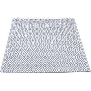Leen Bakker Vloerkleed Diamond - grijs - 90x150 cm
