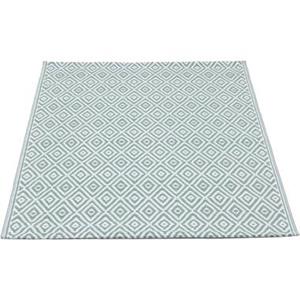 Leen Bakker Vloerkleed Diamond - groen - 90x150 cm
